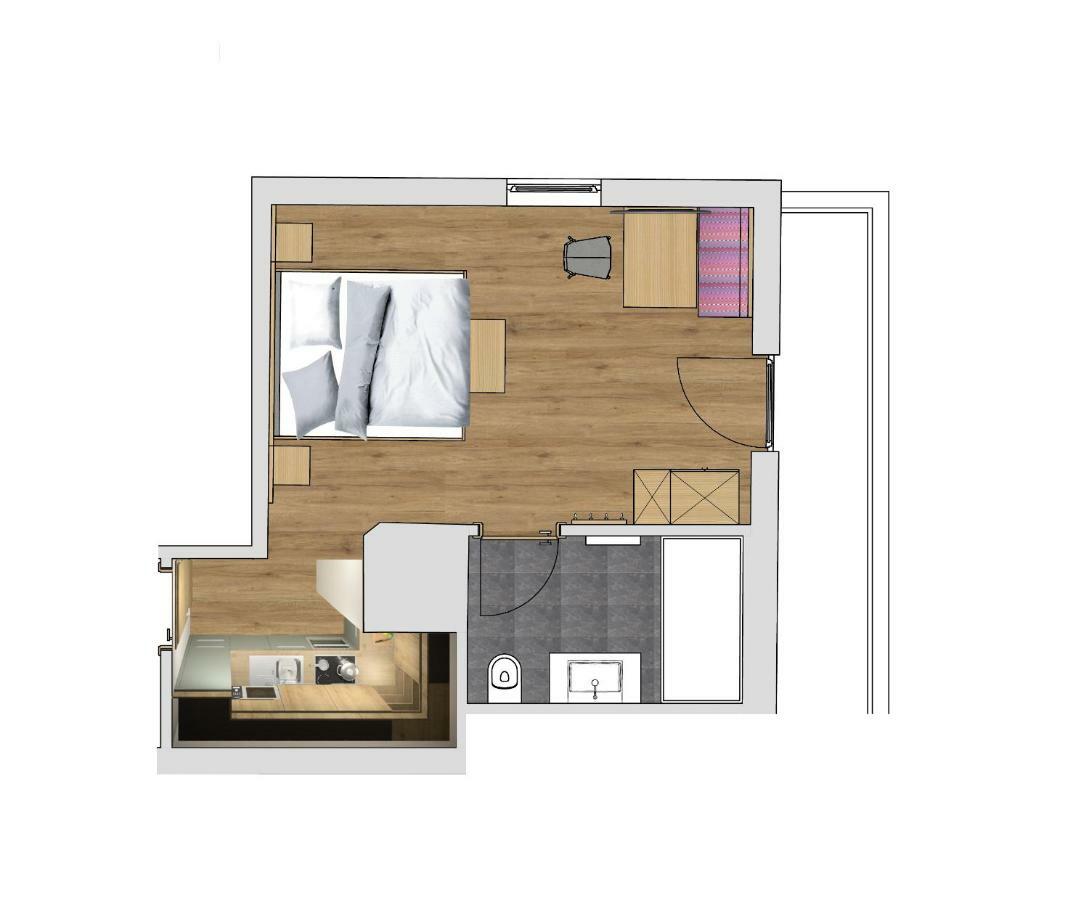 Haus Hubertus Apartment Galtuer Exterior photo